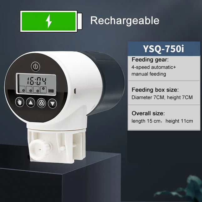 Smart Fish Feeder – Intelligent Feeder with Adjustable Timer