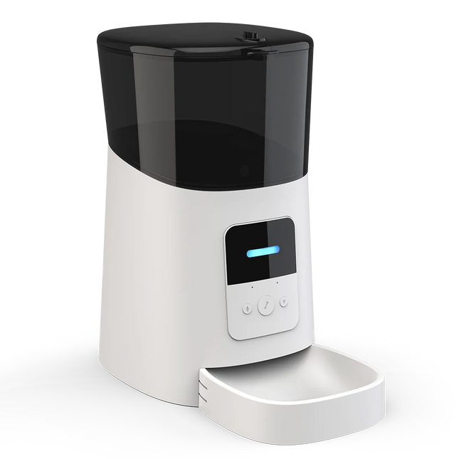 Smart WiFi Automatic Pet Feeder –  with Voice Recorder and Programmable Meals